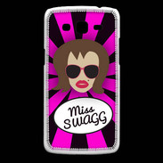 Coque Samsung Core Plus Miss Swag Chatain