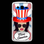 Coque Samsung Core Plus Miss USA Brune