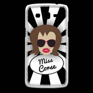 Coque Samsung Core Plus Miss Corse Chatain