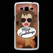 Coque Samsung Core Plus Miss Guadeloupe Chatain