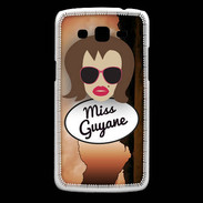 Coque Samsung Core Plus Miss Guyane Chatain