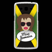 Coque Samsung Core Plus Miss Jamaica Chatain