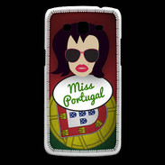 Coque Samsung Core Plus Miss Portugal Brune