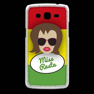 Coque Samsung Core Plus Miss Rasta Chatain