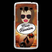 Coque Samsung Core Plus Miss Réunion Chatain