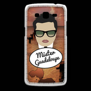 Coque Samsung Core Plus Mister Guadeloupe Brun