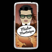 Coque Samsung Core Plus Mister Martinique Brun