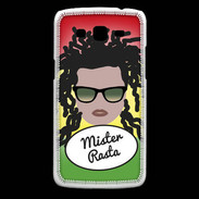 Coque Samsung Core Plus Mister Rasta Blanc