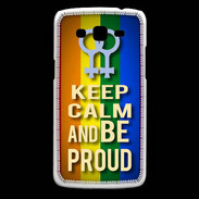 Coque Samsung Core Plus Keep Calm and Be proud Women Gay