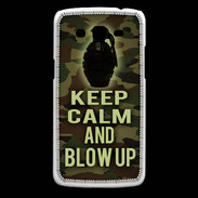 Coque Samsung Core Plus Keep Calm and Grenade Camouflage