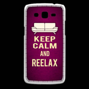 Coque Samsung Core Plus Keep Calm and Reelax Rose