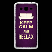 Coque Samsung Core Plus Keep Calm and Reelax Violet