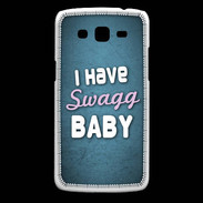 Coque Samsung Core Plus I have Swag bleu ZG