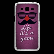 Coque Samsung Core Plus Life It's a game Rose ZG