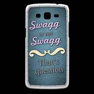 Coque Samsung Core Plus Swag or Not bleu ZG
