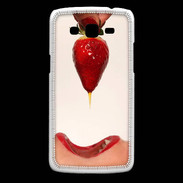 Coque Samsung Core Plus Plaisir et fraise PR20