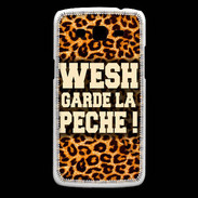 Coque Samsung Core Plus Wesh garde la pèche Léopard