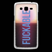 Coque Samsung Core Plus Fuckable bleu ZG