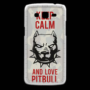 Coque Samsung Core Plus Keep calm pitbull 1 ZG