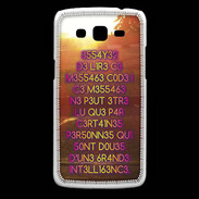 Coque Samsung Core Plus Message codé ZG