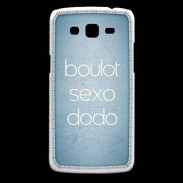Coque Samsung Core Plus Boulot Sexo Dodo Bleu ZG