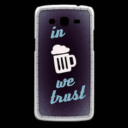 Coque Samsung Core Plus In Beer We trust bleu ZG