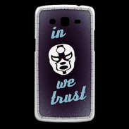 Coque Samsung Core Plus In Catch We trust Bleu ZG