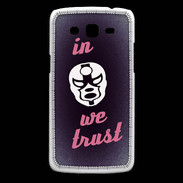 Coque Samsung Core Plus In Catch We trust Rouge ZG
