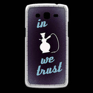 Coque Samsung Core Plus In Chicha We trust Bleu ZG