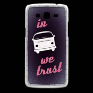 Coque Samsung Core Plus In Combi We trust Rouge ZG