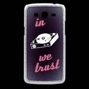 Coque Samsung Core Plus In DJ We trust Rouge ZG
