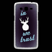 Coque Samsung Core Plus In Elan We trust Bleu ZG