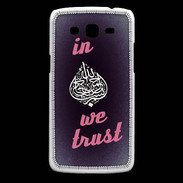 Coque Samsung Core Plus In Islam We trust Rouge ZG