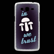 Coque Samsung Core Plus In Mushrooms We trust Bleu ZG