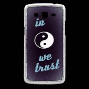 Coque Samsung Core Plus In Zen We trust Bleu ZG