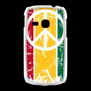 Coque Samsung Galaxy Young Rasta Peace and Love 15