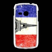 Coque Samsung Galaxy Young Drapeau français vintage 2