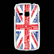 Coque Samsung Galaxy Young Angleterre sur Drapeau 1