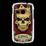 Coque Samsung Galaxy Young Roi tête de mort
