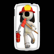 Coque Samsung Galaxy Young Je suis Pompier