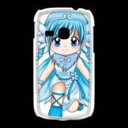 Coque Samsung Galaxy Young Chibi style illustration of a Super Heroine
