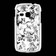 Coque Samsung Galaxy Young Design Fleur Tribal