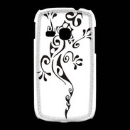 Coque Samsung Galaxy Young Pompiers en noir et blanc