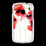 Coque Samsung Galaxy Young Dessin de coquelicot