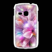 Coque Samsung Galaxy Young Design Orchidée violette