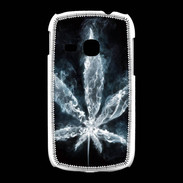 Coque Samsung Galaxy Young Feuille de cannabis en fumée