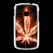 Coque Samsung Galaxy Young Cannabis en feu