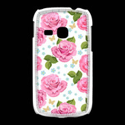 Coque Samsung Galaxy Young Vintage Rose 3