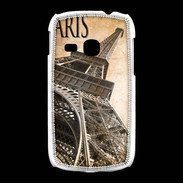 Coque Samsung Galaxy Young Tour Eiffel vertigineuse vintage