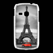 Coque Samsung Galaxy Young Vintage Tour Eiffel et 2 cv